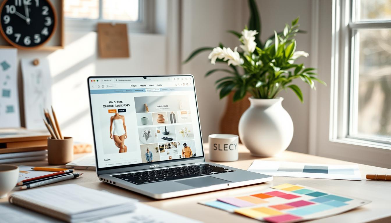 website erstellen mit online shop