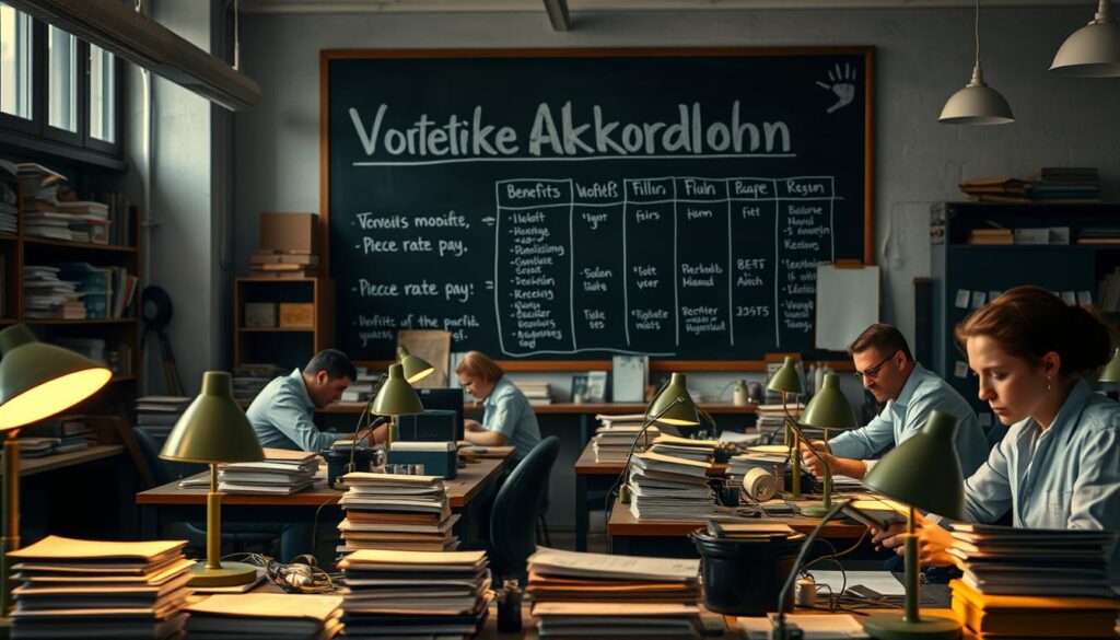 Vorteile Akkordlohn