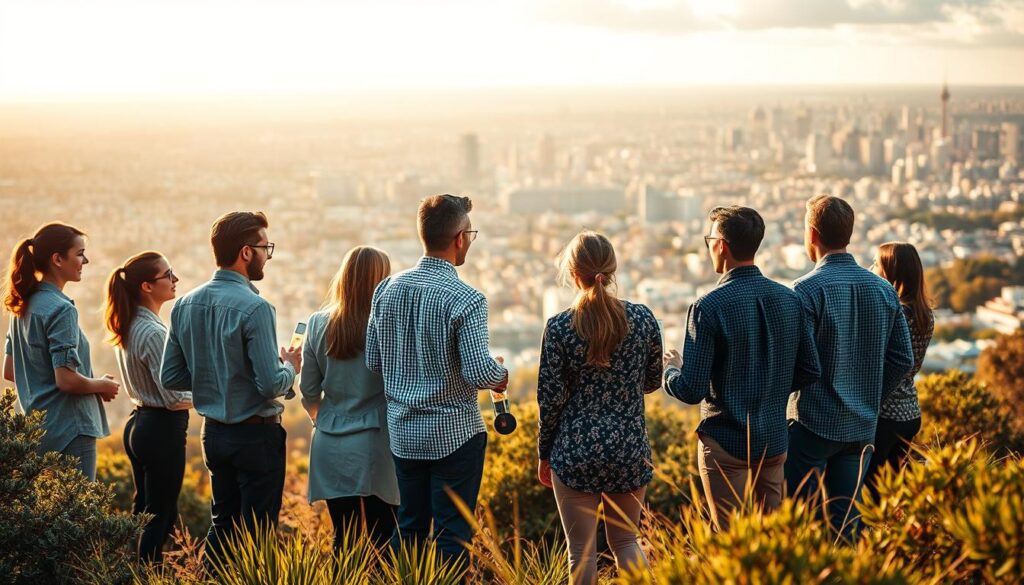 A vibrant and harmonious landscape showcasing the synergistic benefits of complementary goals. In the foreground, a dynamic team collaborates seamlessly, their diverse skills and perspectives intertwining to create innovative solutions. The middle ground features a thriving business, its growth fueled by the alignment of individual and organizational objectives. In the background, a sprawling cityscape speaks to the far-reaching impact of well-orchestrated teamwork. Warm lighting illuminates the scene, accentuating the sense of unity and shared purpose. Shot on a Sony A7R IV with a 70mm lens, the image is sharply defined and polarized, conveying a sense of clarity and focus. A vibrant and harmonious landscape showcasing the synergistic benefits of complementary goals. In the foreground, a dynamic team collaborates seamlessly, their diverse skills and perspectives intertwining to create innovative solutions. The middle ground features a thriving business, its growth fueled by the alignment of individual and organizational objectives. In the background, a sprawling cityscape speaks to the far-reaching impact of well-orchestrated teamwork. Warm lighting illuminates the scene, accentuating the sense of unity and shared purpose. Shot on a Sony A7R IV with a 70mm lens, the image is sharply defined and polarized, conveying a sense of clarity and focus.